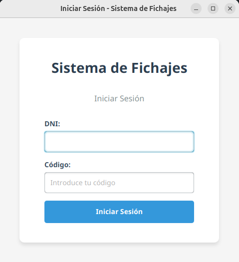 Captura de Gestion de Fichaje y Horarios